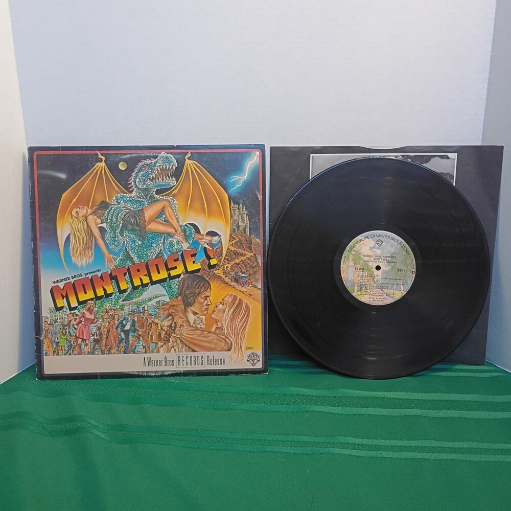 MONTROSE "Warner Bros. Present Montrose!" Vinyl LP - 1975 Warner Bros. BS 2892